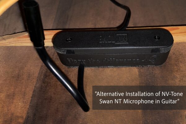 Alternative installation of NV-Tone Swan microphone